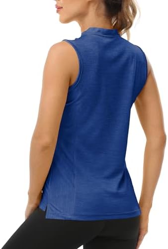 Women's Sleeveless Tennis Shirt Golf Shirts - Image 3