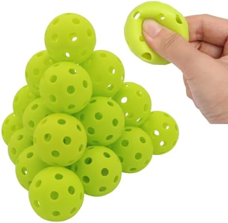 12/20/40 Pack Plastic Golf Balls 42mm Soft Practice Golf Balls by Avesfer