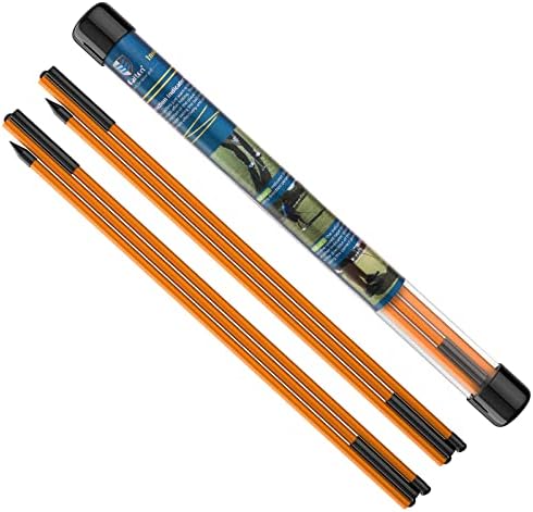 MoKo Golf Alignment Stick, 2 Set Golf Alignment Rods, Posture Corrector by MoKo