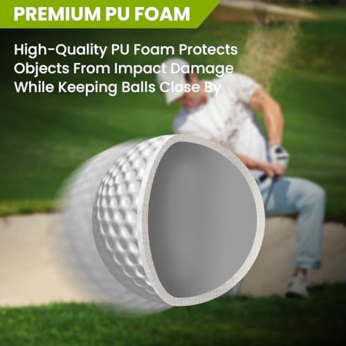 FINGER TEN Foam Golf Practice Balls Soft Indoor Outdoor - Image 3