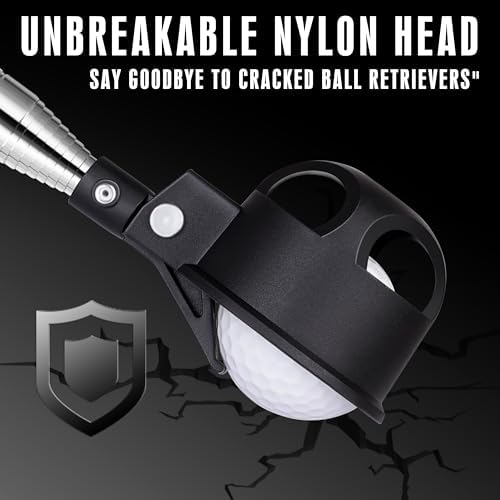 Pro Auto-Lock Golf Ball Retriever, Telescopic Golf Ball Retriever - Image 2
