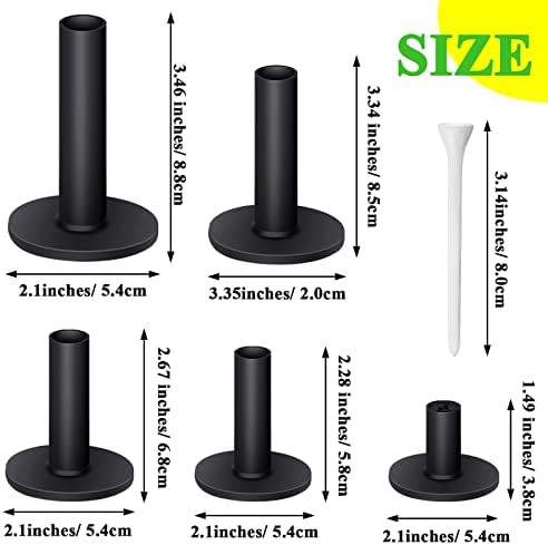 Sosation 23 Pcs Rubber Golf Tees - Image 2