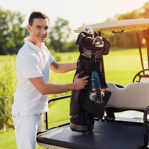 Eagle Golf Towel Microfiber - Image 6