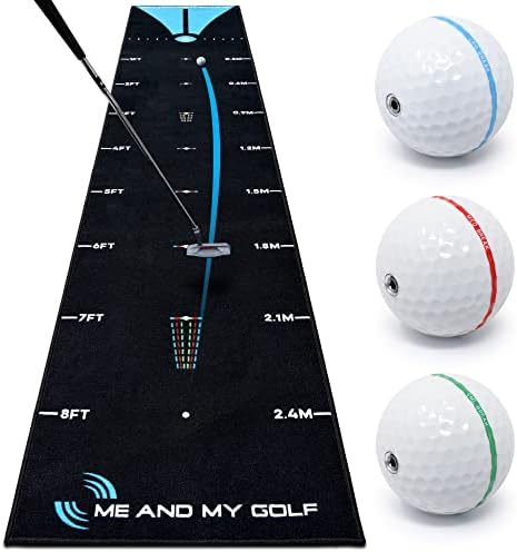 ME AND MY GOLF Breaking Ball Putting Mat by MeAndMyGolf