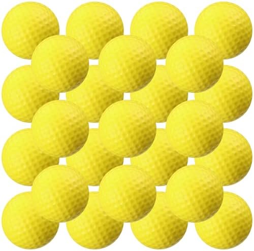 Junkin 24 Pcs Foam Golf Balls Practice Realistic Feel by Junkin