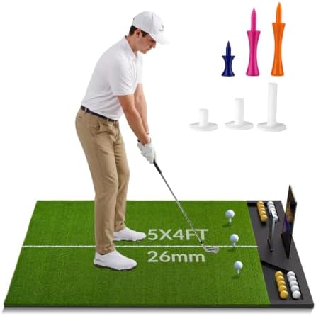 Golf Hitting Mat 5x4FT & 6x4FT by Unknown