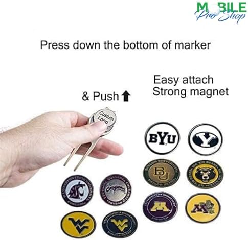 Divot Repair Tool with Double-Sided Removable Magnetic Ball Marker - Image 5