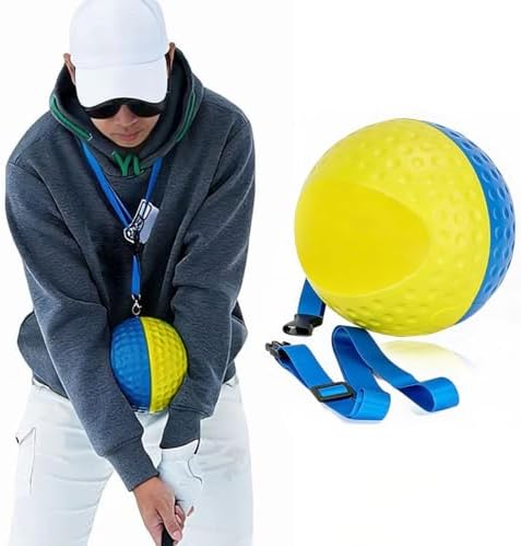 Golf Swing Training Aid Ball, Swing Corrector by Asyxstar