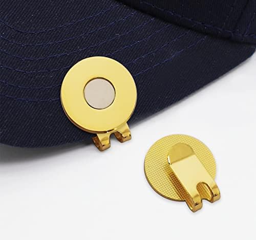 Adhere Golf Hat Clip Golf Ball Marker Holder Magnetic Golf Cap Clips Without - Image 4