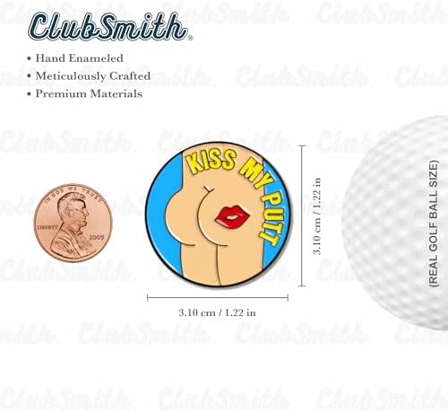 ClubSmith® Funny Golf Ball Marker - Image 3