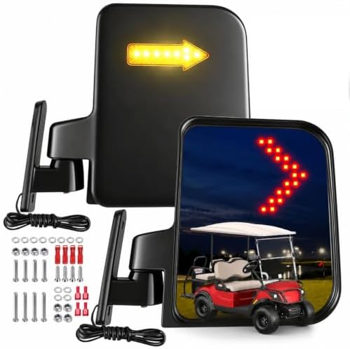 MOSNAI Golf Cart Side Mirrors by MOSNAIGolfCartParts
