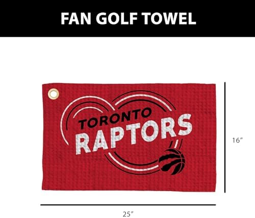 Northwest NBA Golf Towel – Official Licensed Microfiber Waffle Fabric, - Image 4