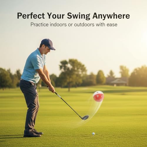10 Pack 1.65 Inch Limited Flight Practice Golf Balls, Hollow EVA Foam Training - Image 4