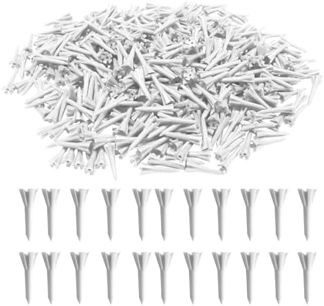 Golf Tees 5 Prong Design Plastic Short Golf Tees 1 1/2 Inch Bulk by Unknown