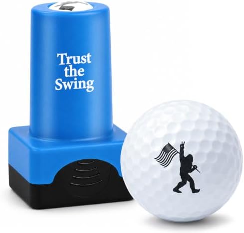 Golf Ball Stamp Marker – Self-Inking Stamper by BAIRBREGOLF
