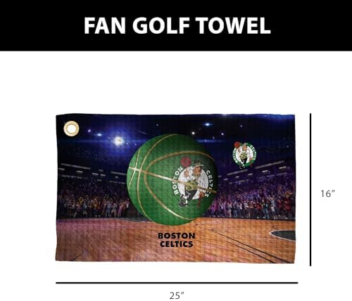 Northwest NBA Golf Towel – Official Licensed Microfiber Waffle Fabric, - Image 4