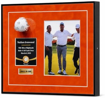 One-Shot Victory Golf Ball Display Frame – Acrylic Case by Unknown