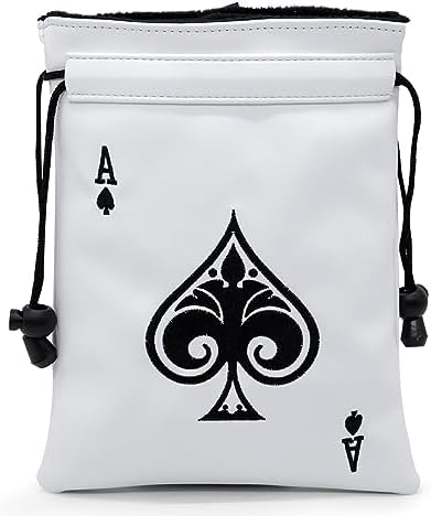 montela golf Valuables Pouch, Ace Poker Golf Bag Pouch by montelagolf