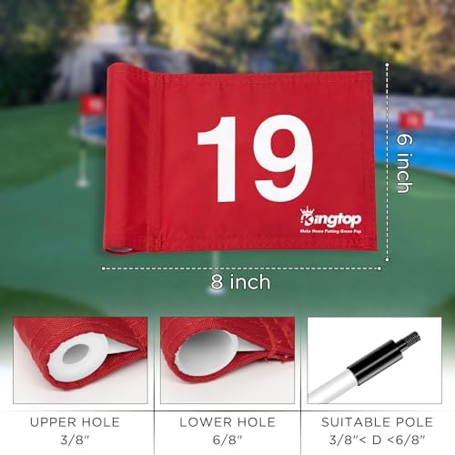 KINGTOP 19th Hole Mini Golf Flags - Image 3