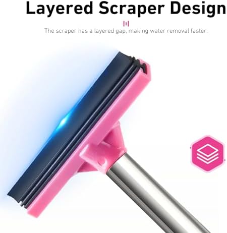 CouTun Car Side Mirror Squeegee, Retractable Car Rearview Mirror Wiper - Image 4