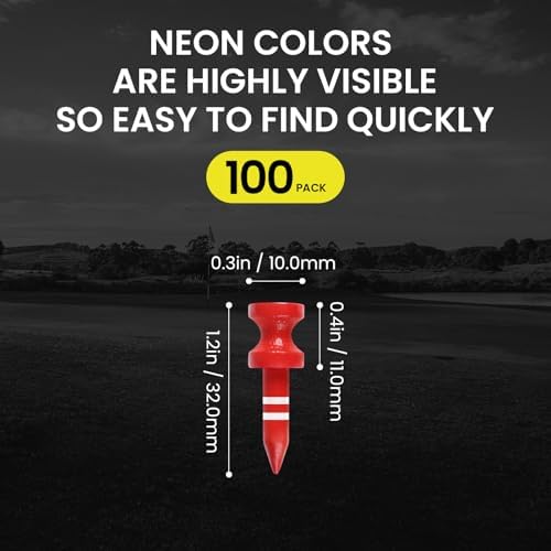 Castle Golf Tees Wood Colorful 50/100 Pack - Image 2