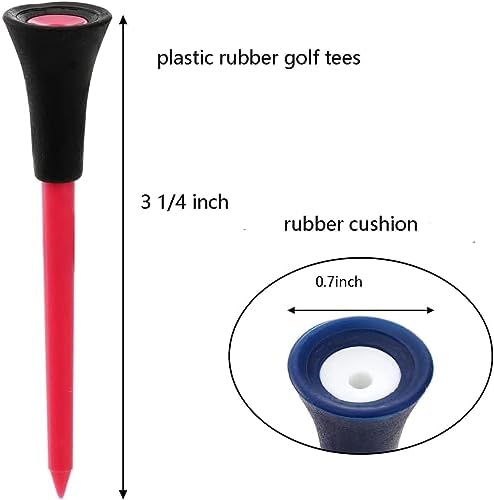 Rubber Cushion Top Golf Tees - Image 2
