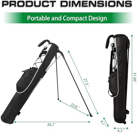 Golf Stand Bag, Small Lightweight Golf Bag - Image 4