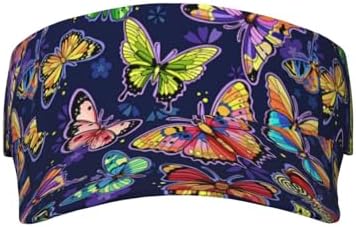 Sports Sun Visor Hats Adjustable Men Women Lightweight Packable Cooling Empty - Image 2