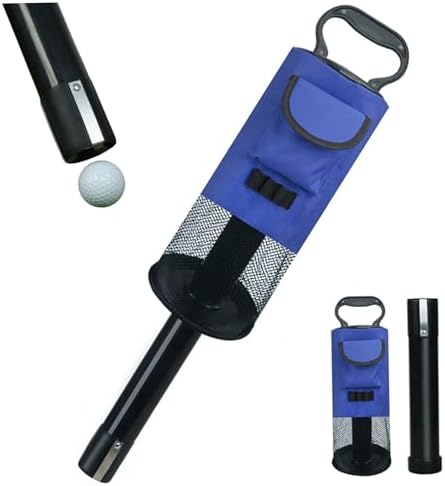 Shag Bag for Golf Balls|Golf Shag Bag Hold 70 Balls Portable Zipper Detachable by Lawnrden