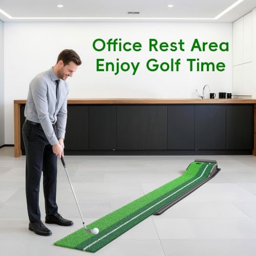 Golf Putting Green Indoor Putting Mat Golf Practice Green - Image 4