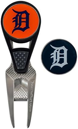 MLB CVX Ball Mark Repair Tool & 2 Ball Markers by TeamEffort