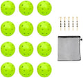 Plastic Golf Balls Practice Limited Flight Golf Training Ball Hollow Swing by Bac-kitchen