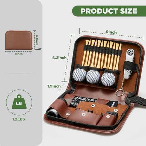 Golf Accessories for Men and Women for Golfers, Accessories Set in Hi-End PU - Image 5