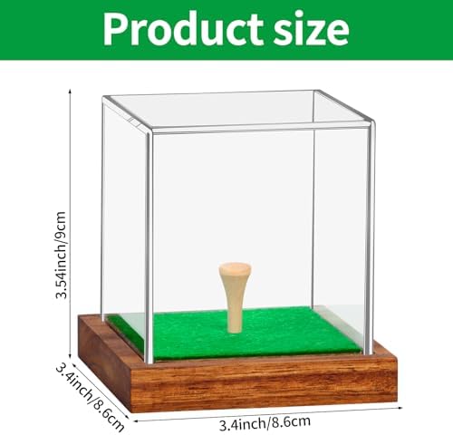 Clear Acrylic Golf Ball Display Case - Image 2