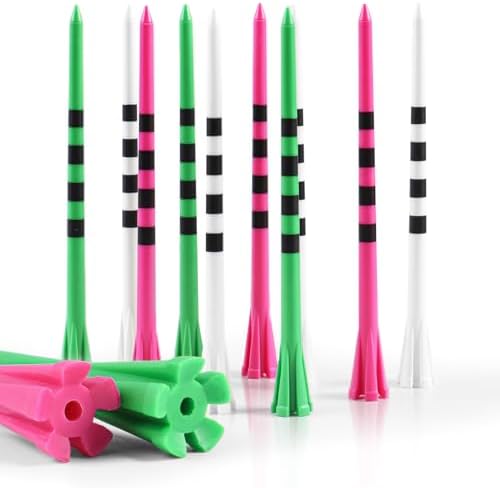 Amy Sport Extra Long Golf Tees Plastic 4 Inch or 5 Inch by AmySport