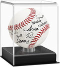 Baseball Display Case, UV Protected Acrylic Cube by FavorFishFans