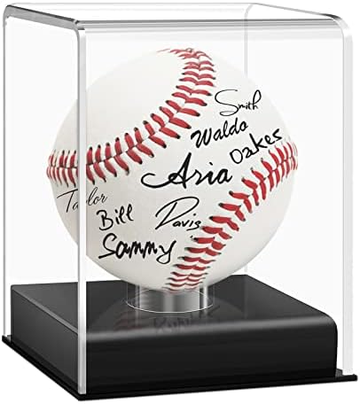 Baseball Display Case, UV Protected Acrylic Cube by FavorFishFans