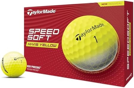 TaylorMade SpeedSoft Golf Balls, Maximum Distance by Unknown