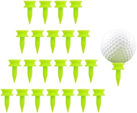 Plastic Castle Golf Tees 1" 100/200 Pack by BRAMASOLE