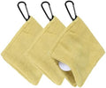 3Pcs Golf Ball Towel 5.5"x5.5" by YELARXI