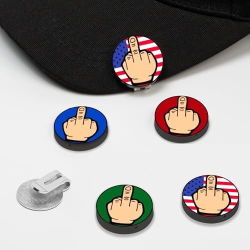 Golf Ball Marker, Middle Finger Ball Marker - Image 6