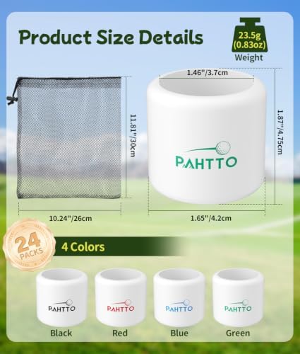 PAHTTO Practice Golf Balls – Realistic Feel and Lightweight - Image 2