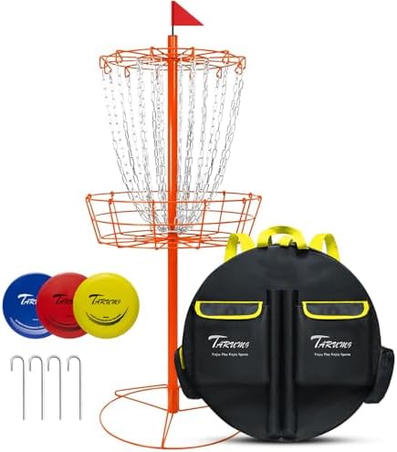 TARUMG 24-Chains Disc Golf Basket by TARUMG