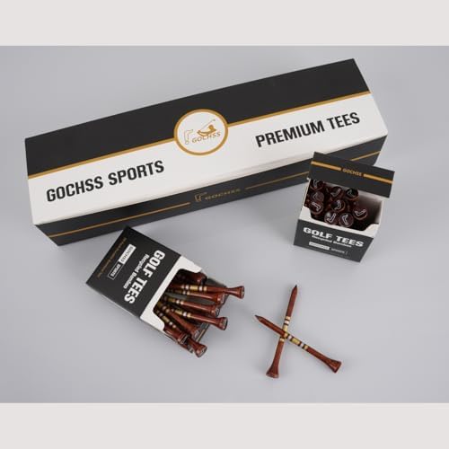 Premium Bamboo Golf Tees by GOCHSS