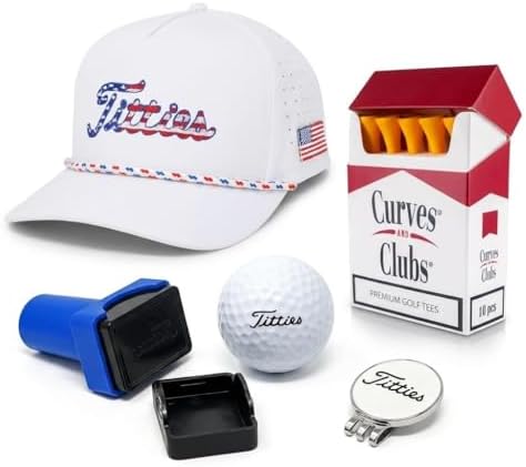 Curves and Clubs – Premium Golf Tees Cigarette Box | Funny Golf Tees by CurvesandClubs