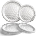60 Pack Golf Ball Paper Plates, 7 Inch and 9 Inch Golf Paper Plates Dessert by MOTOTO