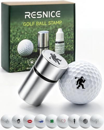 Golf Ball Stamp Personalized by RESNICE