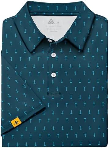 ZITY Mens Golf Polo Shirts Short Sleeve UPF 50+ Moisture Wicking Tshirt - Image 7