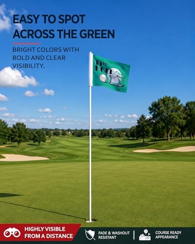 AGAS 19th Hole Golf Flag with Golf Tube Insert - Image 5