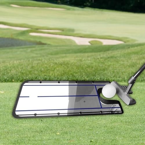 Generic Putting Mirror for Enhanced Accuracy, 31cmx14.5cm - Image 2